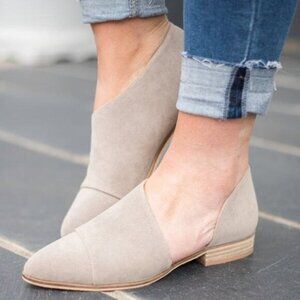 Goth y2k indie normcore gorpcore fislherman leather suede loafer shoes size 6,5